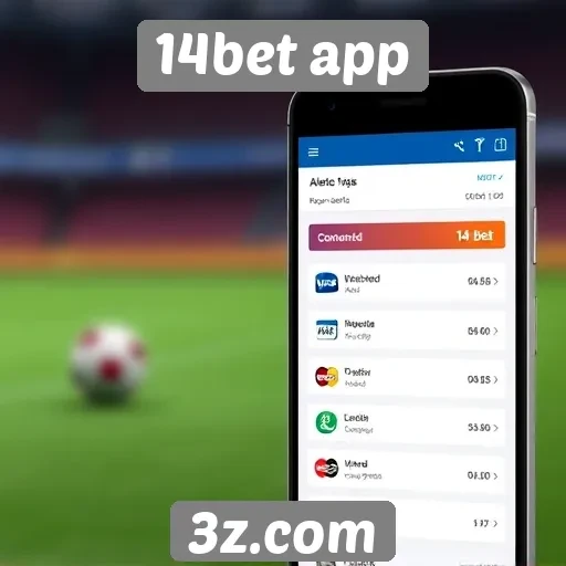 Métodos de pagamento aceitos no 14bet app