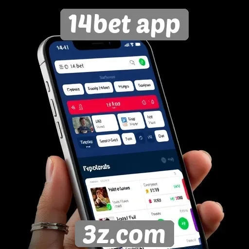 Avaliação da interface do usuário do 14bet app
